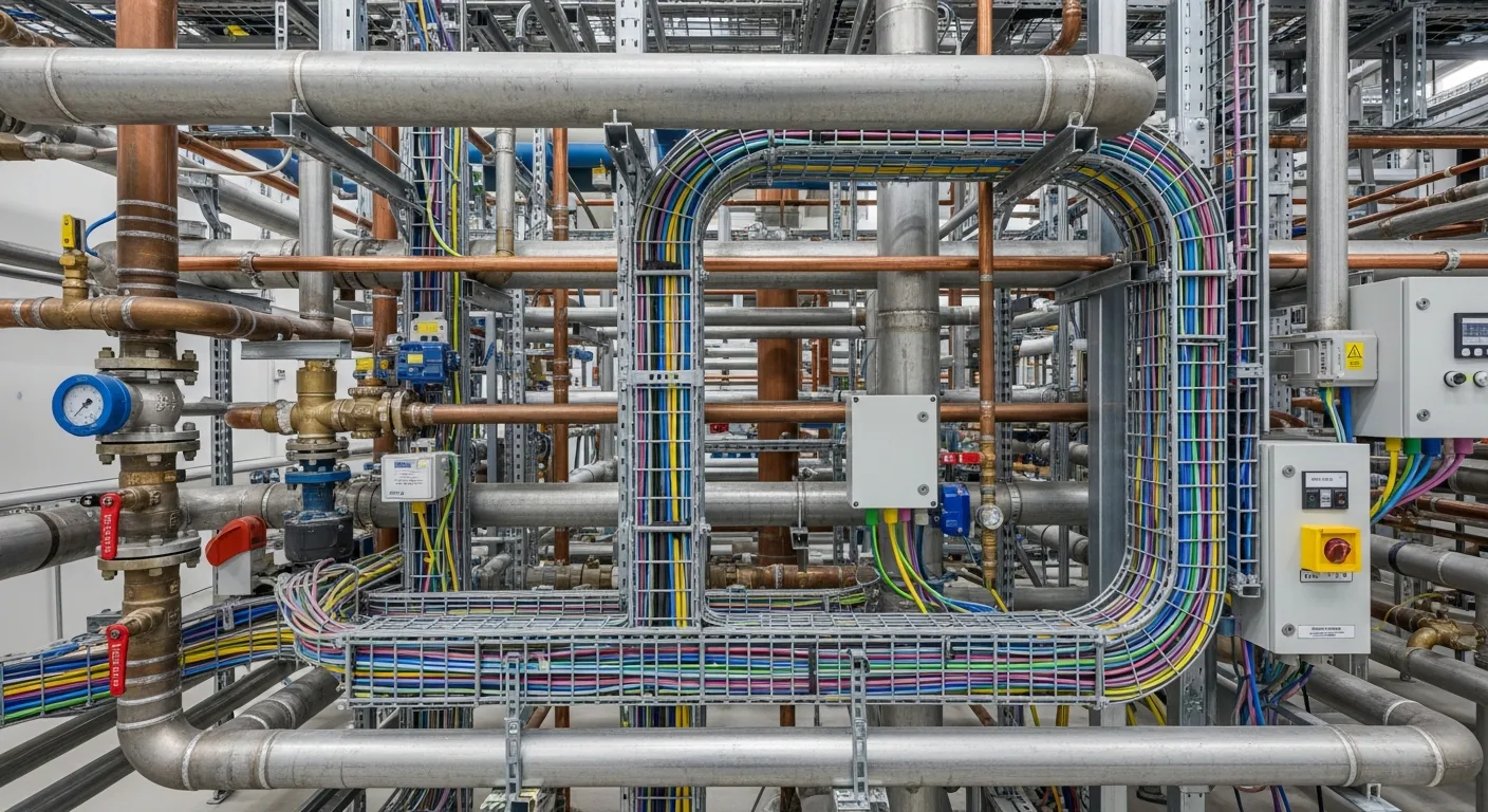 Mechanical, electrical and plumbing systems installation